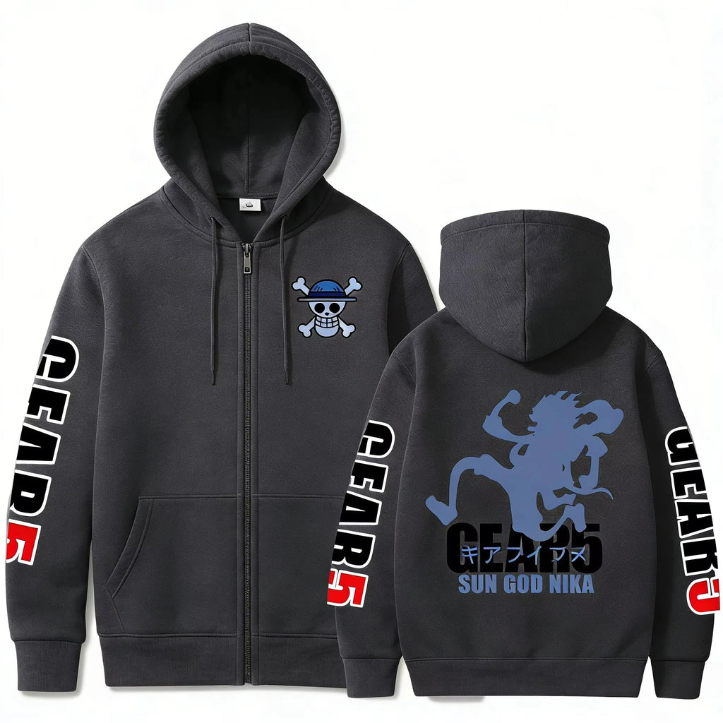 2026 New Spring Autumn Gear 5 Nika Anime Hoodie
