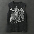 2026 One Piece Zoro Vintage Gym Vest Tank Top