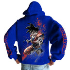 2026 Dragon Ball Retro Anime Hoodie - Son Goku Print