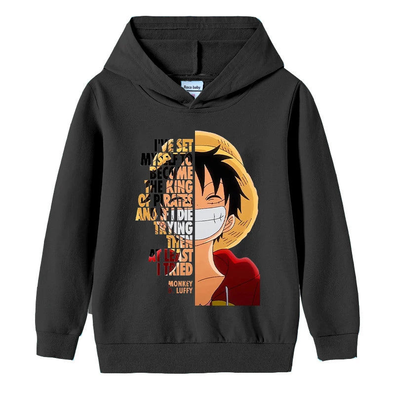 One Piece Children's Hoodies for Boys and Girls