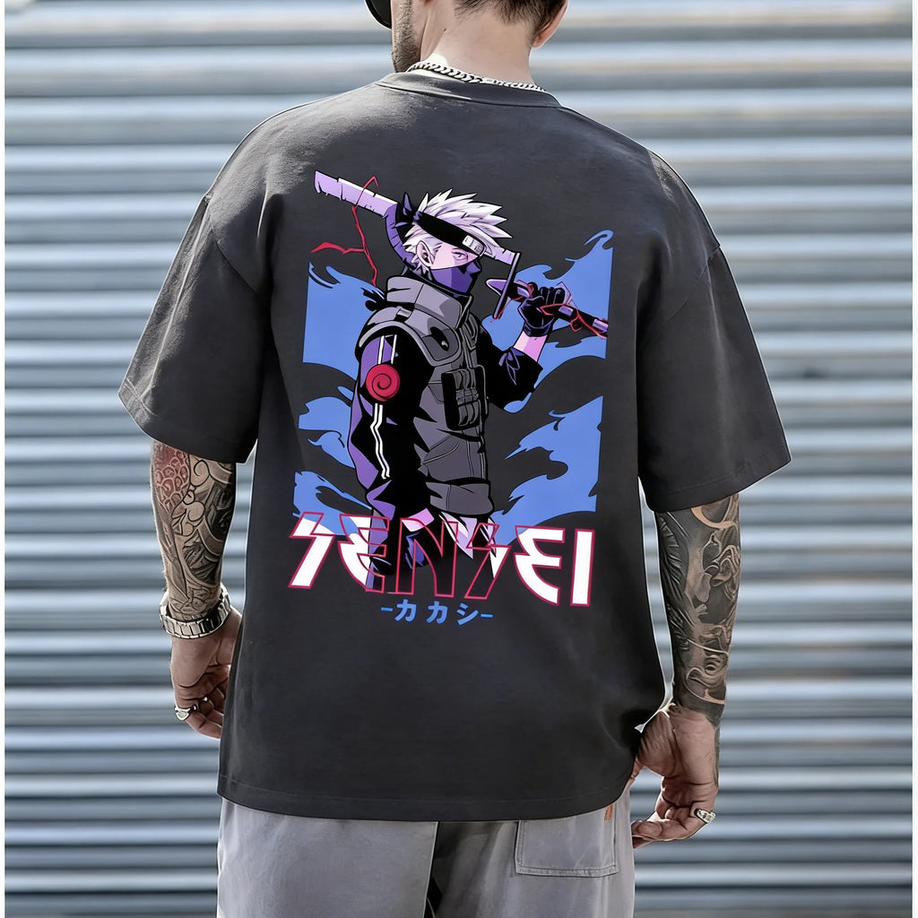 Naruto Kakashi Cyber Style Men's T-shirt