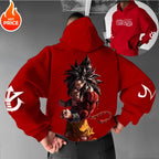 2026 Winter Dragon Ball Super Saiyan Retro Hoodie