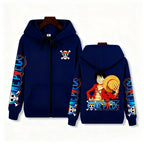 One Piece Luffy Zip Up Hoodie for Men & Women