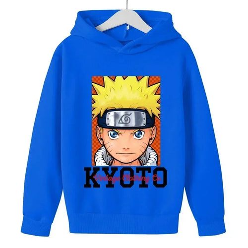 2024 Naruto Kids Hoodie - Nine-tail Chakra