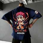 Anime Demon Slayer Akaza Nezuko Tanjiro T-Shirt