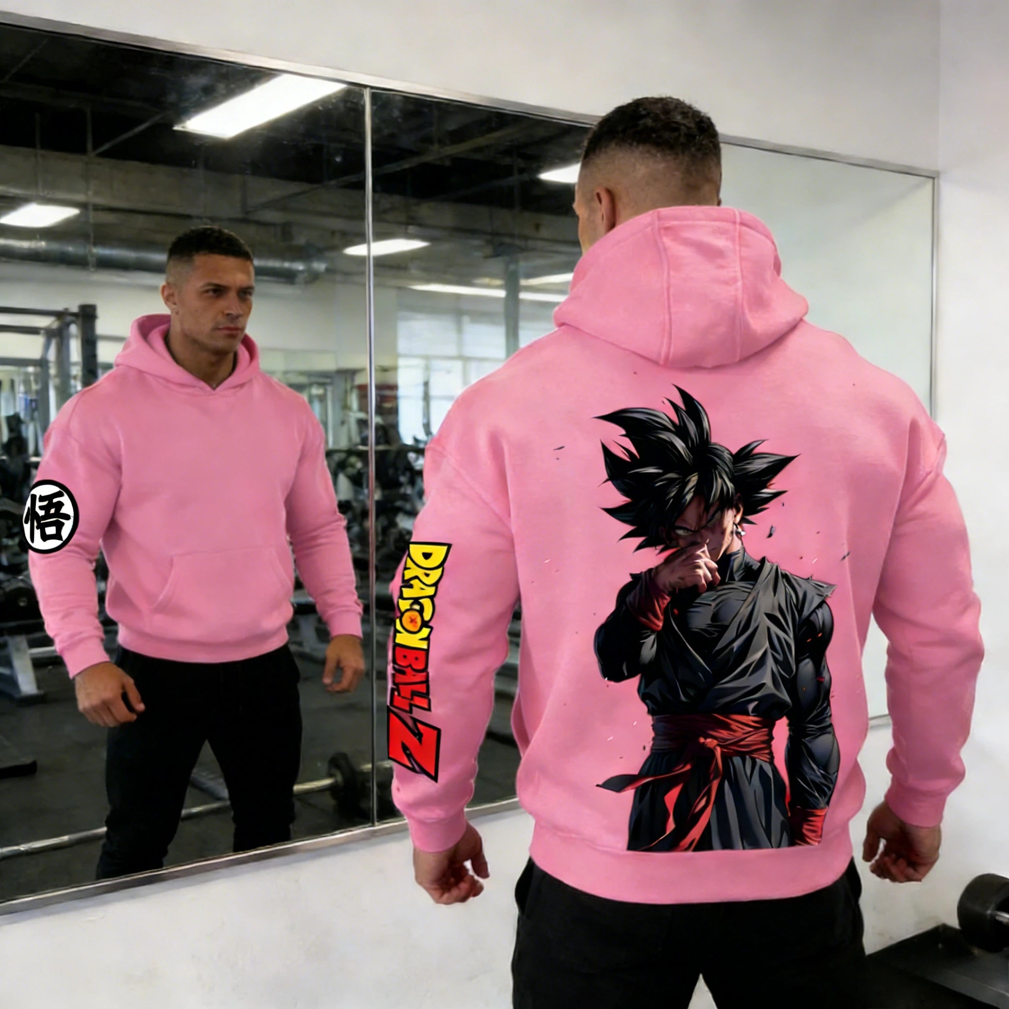 2026 Goku Black Hoodie Men - 100% Cotton Oversized