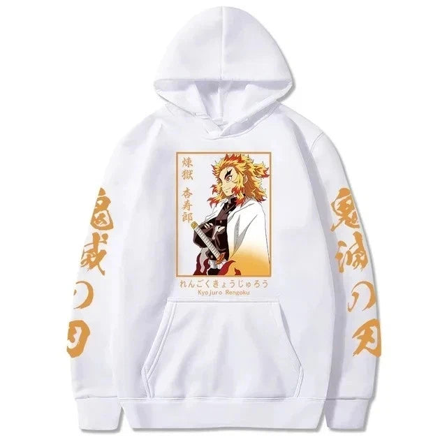 Demon Slayer Rengoku Hoodie for Men & Women