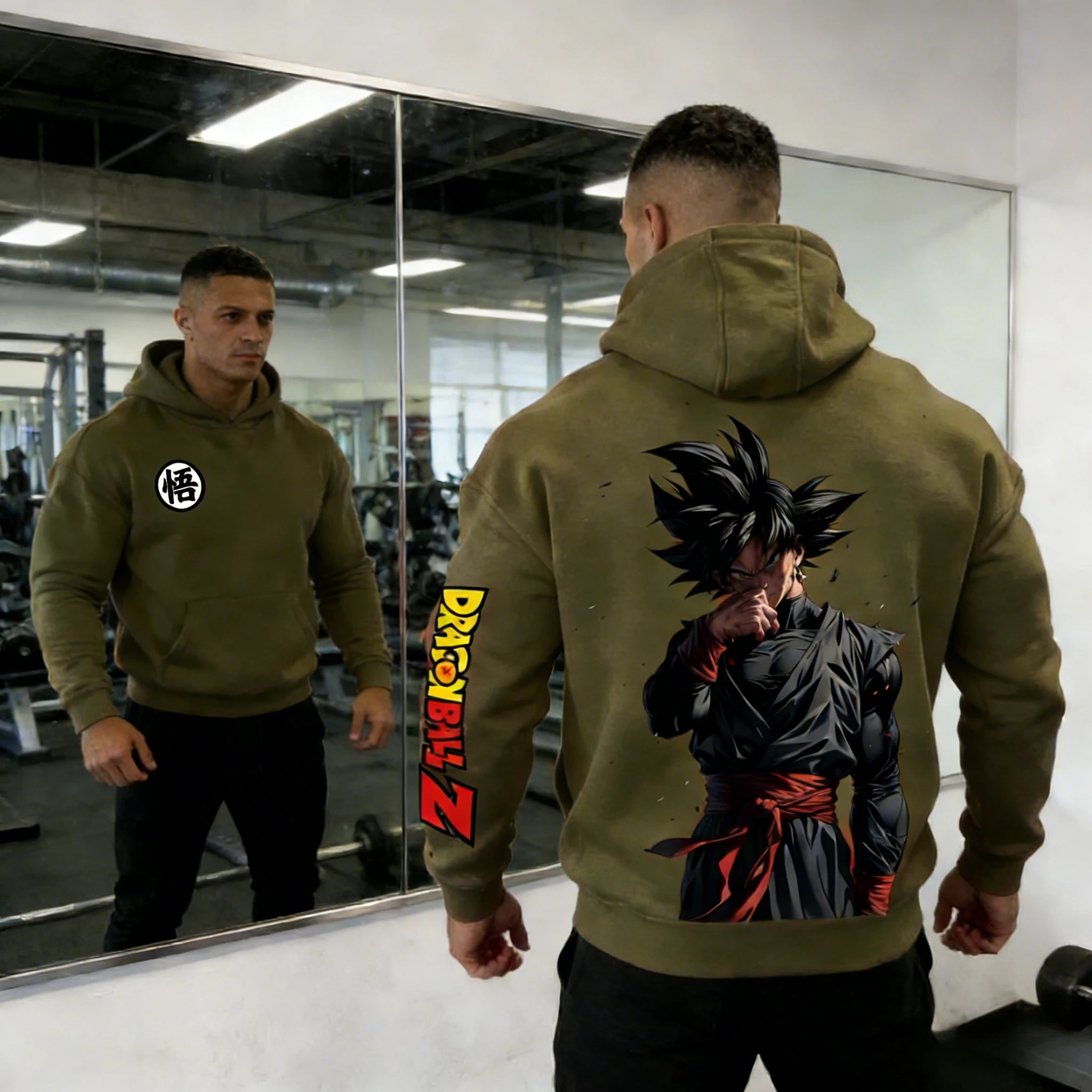 2026 Goku Black Hoodie Men - 100% Cotton Oversized
