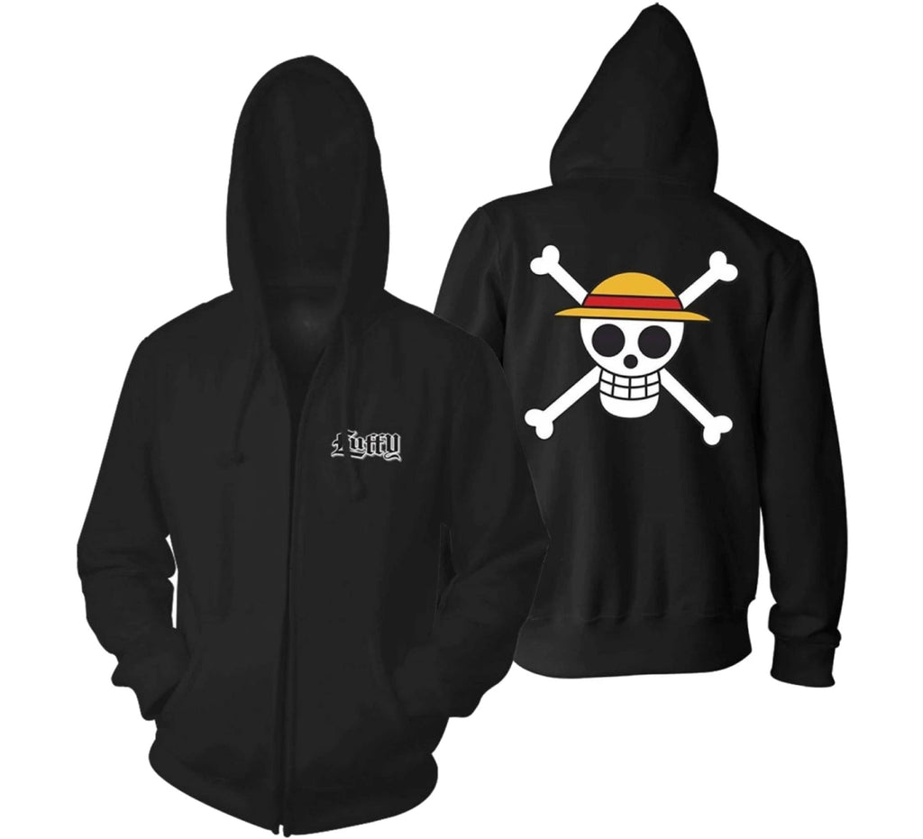 One Piece Luffy Zip Up Hoodie - Anime Streetwear