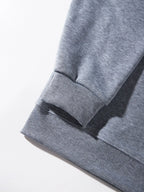 Los Angeles California Printed Men Sweatshirt Winter Fleece Warm Hoodies Korean Loose Crewneck Pullover Hip Hop Male Clothes - cankarfashion