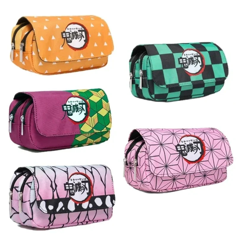 Demon Slayer 3D Anime Pen Bag for Students