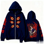 2026 Kinoko Kokushibo Men's Hoodie - Japanese Anime Style