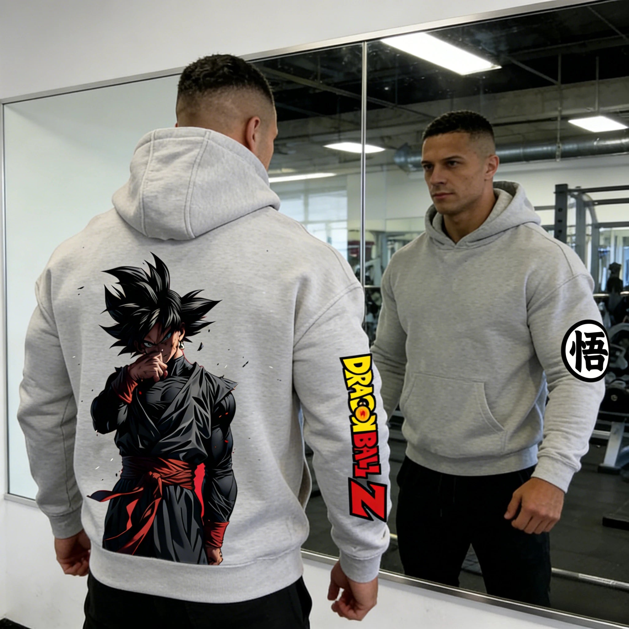 2026 Goku Black Hoodie Men - 100% Cotton Oversized