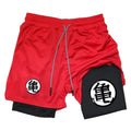 Dragon Ball Anime Printed Shorts - Quick-Drying Sports Pants