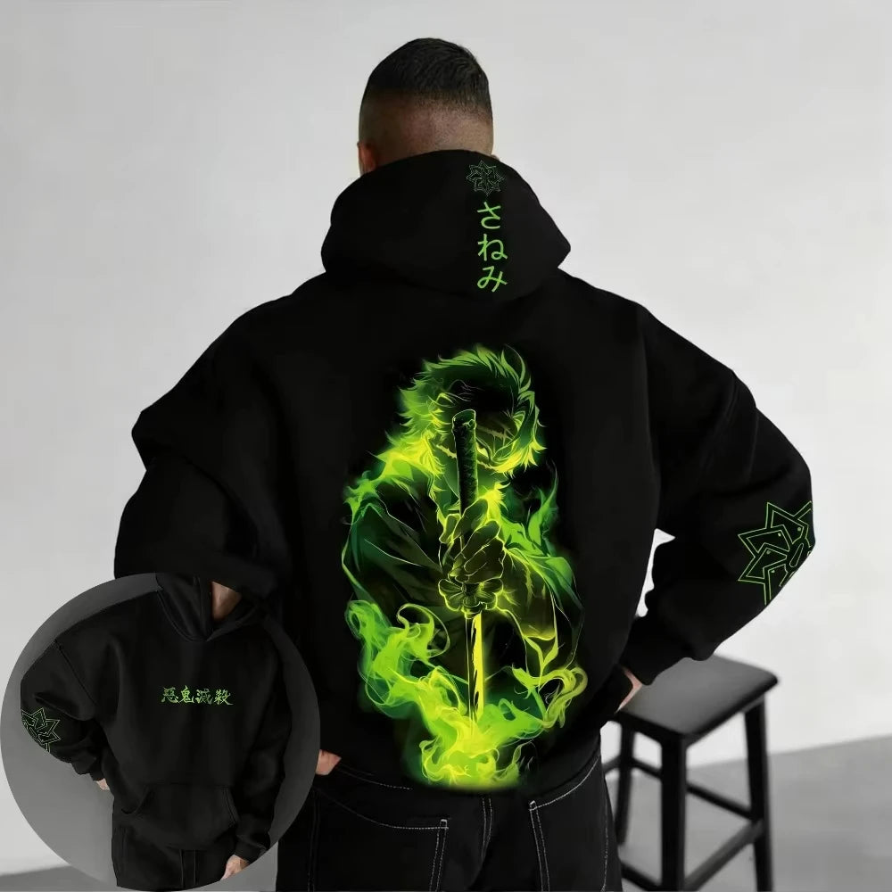 Demon Slayer Blade Hoodie for Men & Women