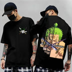 One Piece Roronoa Zoro Anime T-Shirt for Kids