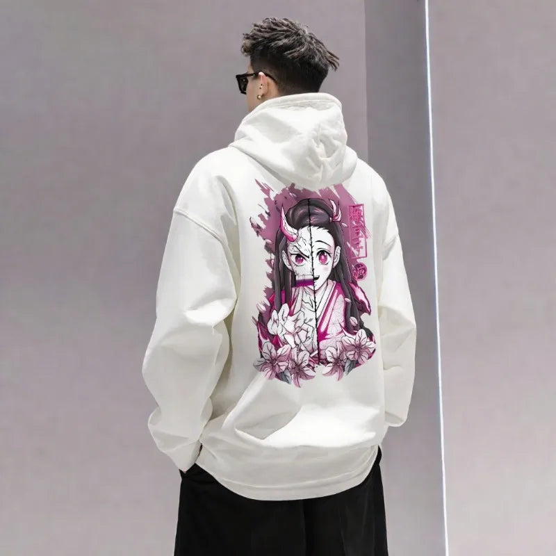 Demon Slayer Super Large Men's Hoodie