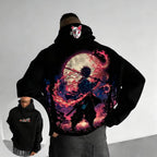 Devil Killer Kamado Tanjirou Hoodie - Unisex Anime Fashion