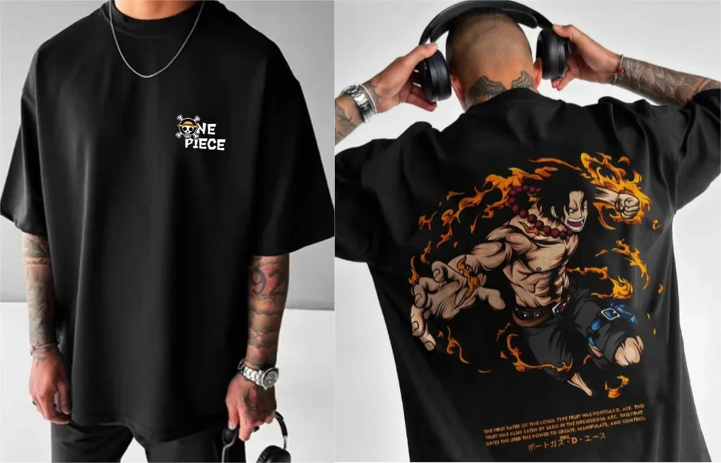 ONE PIECE Classic Graphic T-Shirt for Anime Fans