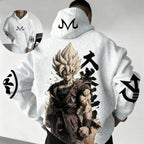 2026 Winter Dragon Ball Retro Hoodie - Super Saiyan