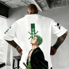 One Piece Roronoa Zoro Anime T-Shirt for Kids