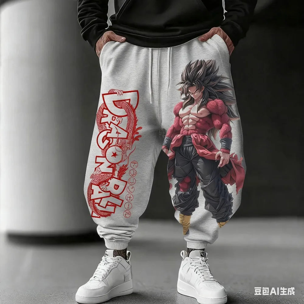 Anime Saiyan Dragon Ball Winter Sweatpants
