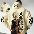 2026 Winter Dragon Ball Retro Hoodie - Super Saiyan