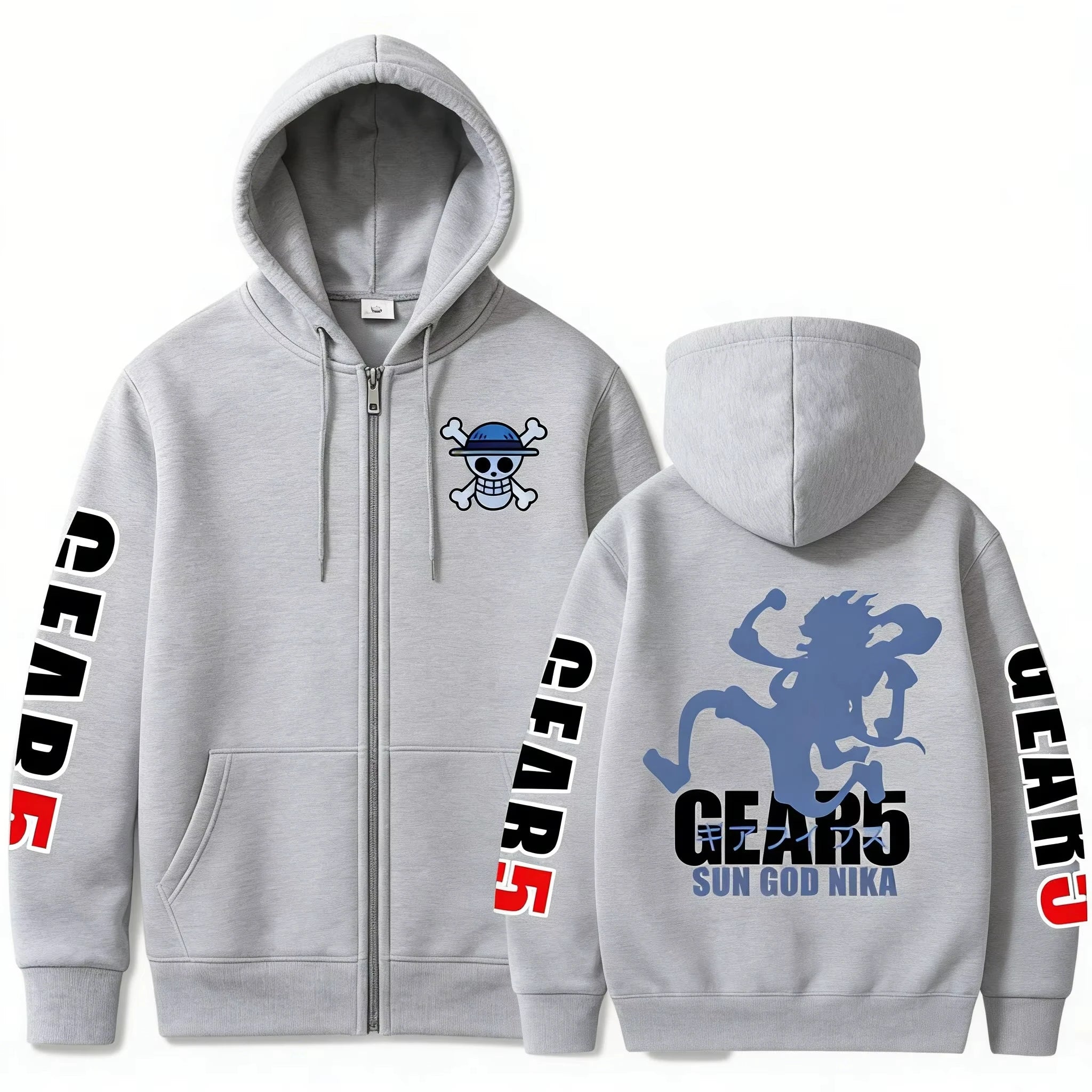 2026 New Spring Autumn Gear 5 Nika Anime Hoodie