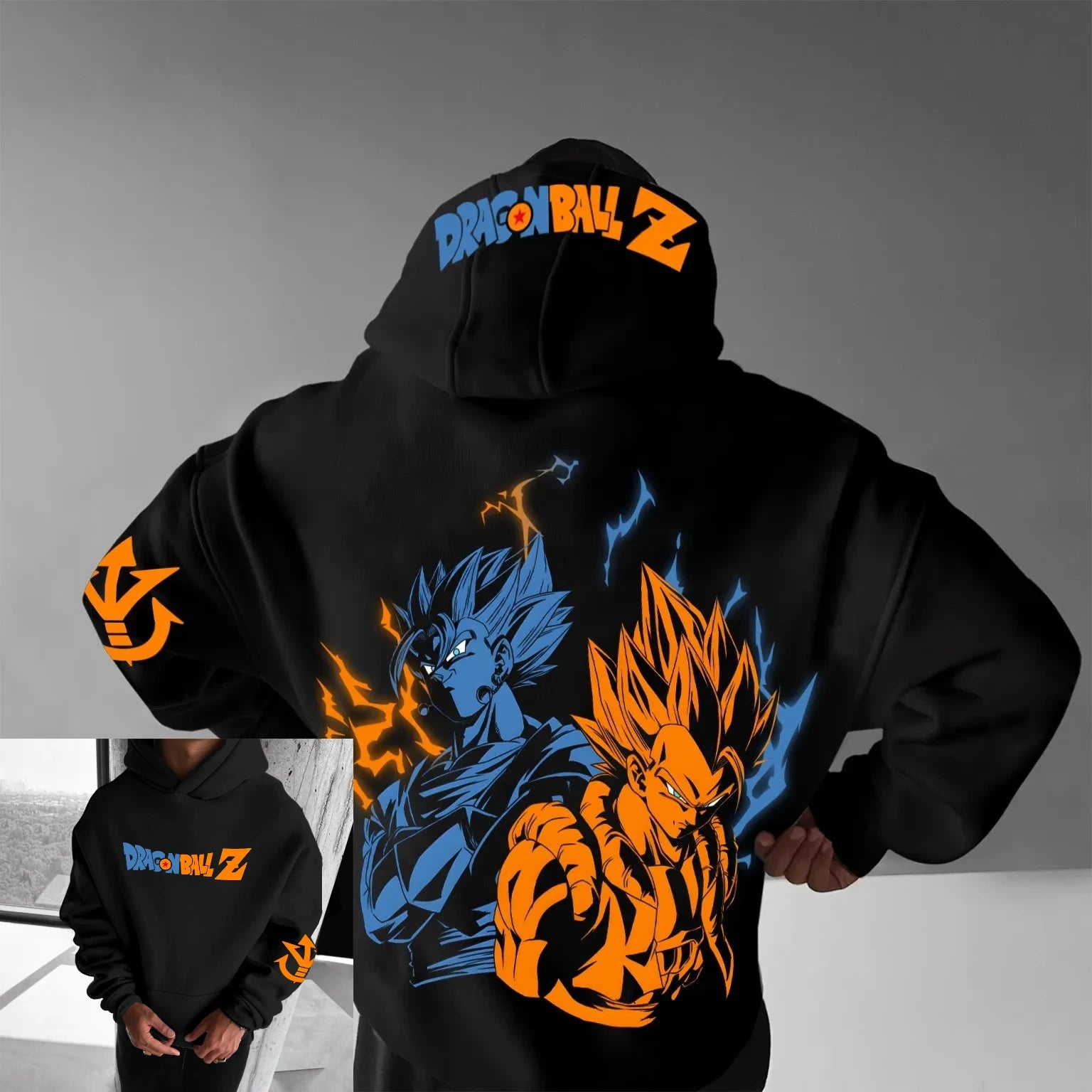 Dragon Ball Z Goku Vegeta Hoodie - Anime Pullover
