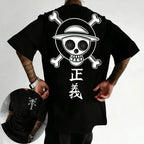 One Piece T-Shirts for Men and Women - Summer Anime Tee