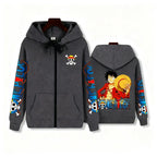 One Piece Luffy Zip Up Hoodie for Men & Women