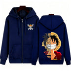 One Piece Monkey D. Luffy Hoodie Jacket for Men & Women