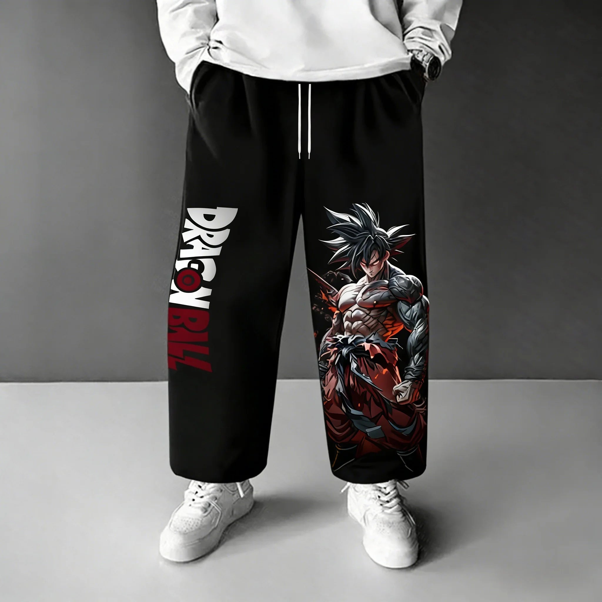 2026 Dragon Ball Goku Jogger Pants - Hip Hop Fashion
