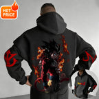 2026 Winter Dragon Ball Retro Oversized Hoodie