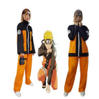 Anime Shippuden Cosplay Uzumaki Costume for Kids & Adults
