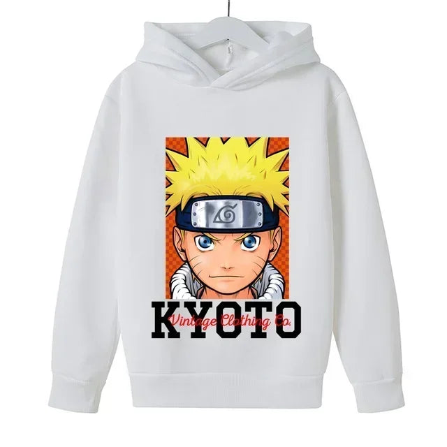 2024 Naruto Kids Hoodie - Nine-tail Chakra