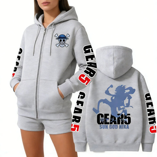 2026 New Spring Autumn Gear 5 Nika Anime Hoodie