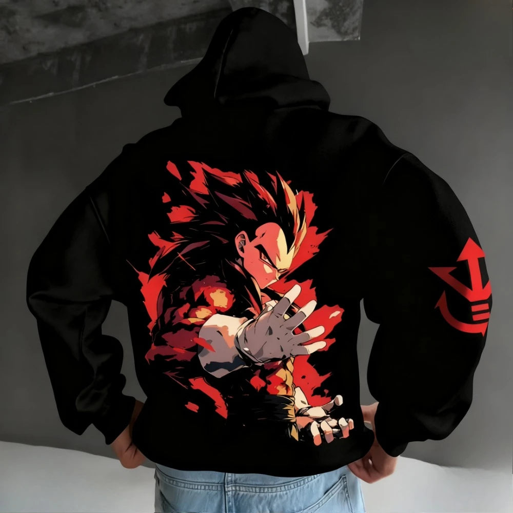 Dragon Ball Vegeta Super Saiyan 4 Hoodie - XL