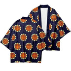 Anime Luffy Sunflower Kimono Cosplay Costume