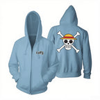 One Piece Luffy Zip Up Hoodie - Anime Streetwear