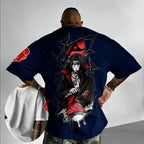Naruto Uchiha Itachi T-shirt - Men's Anime Top