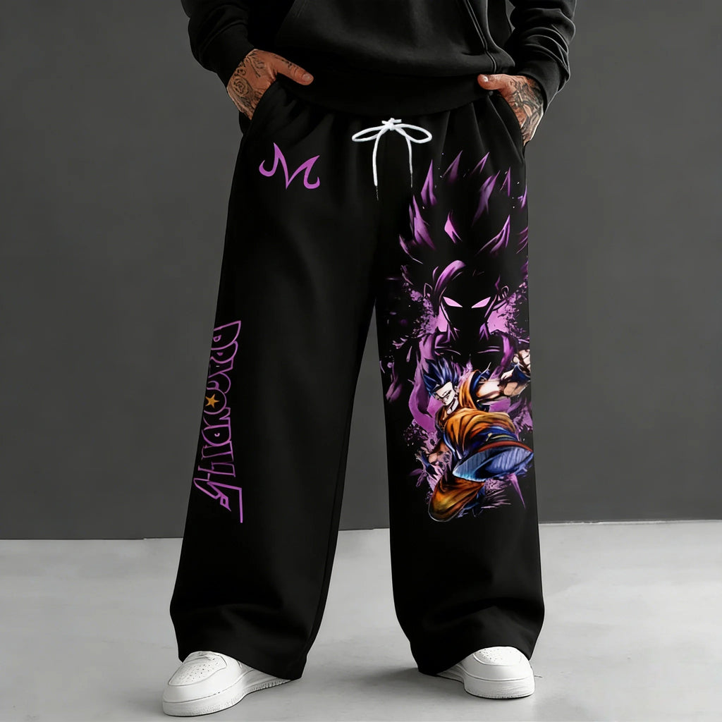 2026 Dragon Ball Goku Jogger Pants - Hip Hop Fashion
