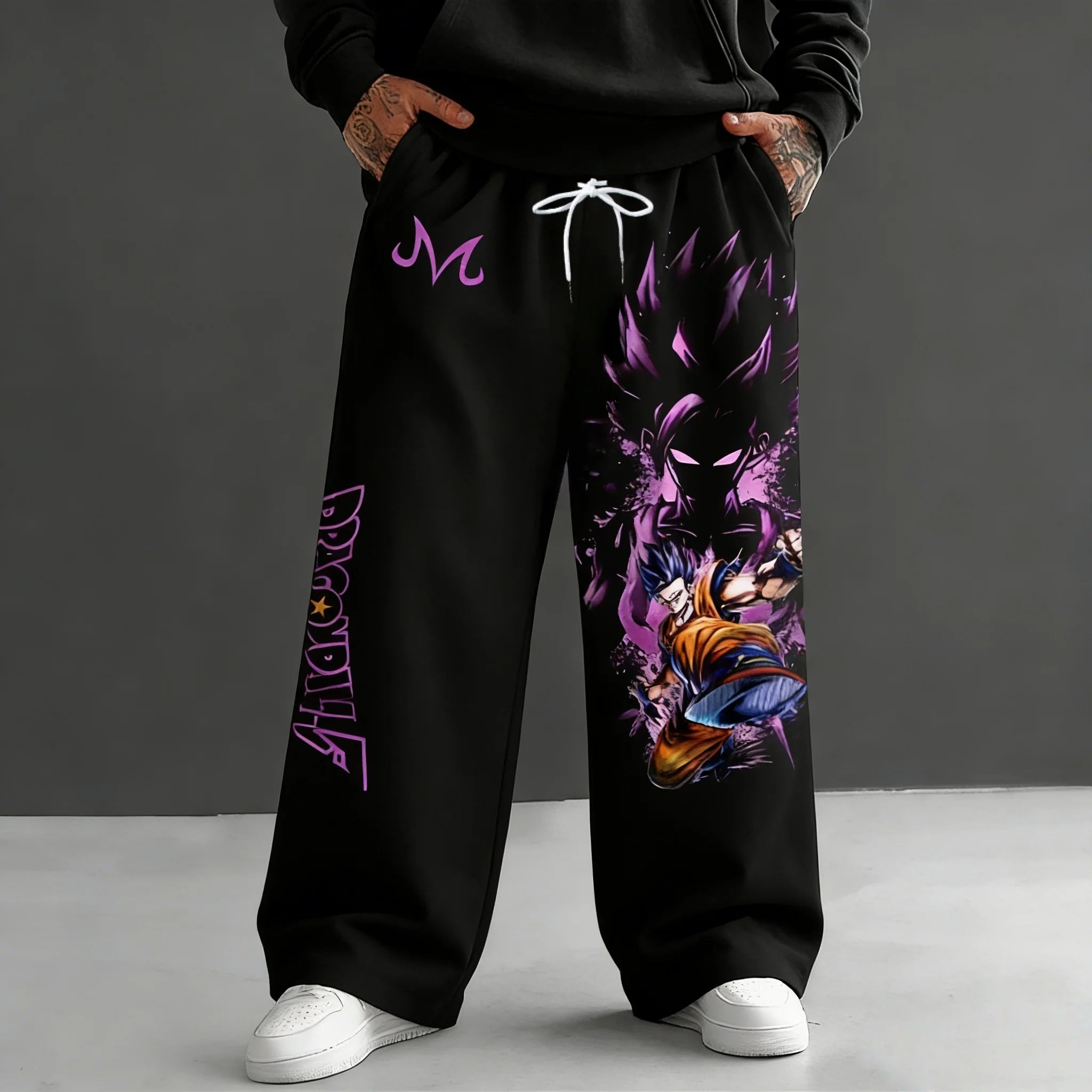 2026 Dragon Ball Goku Jogger Pants - Hip Hop Fashion