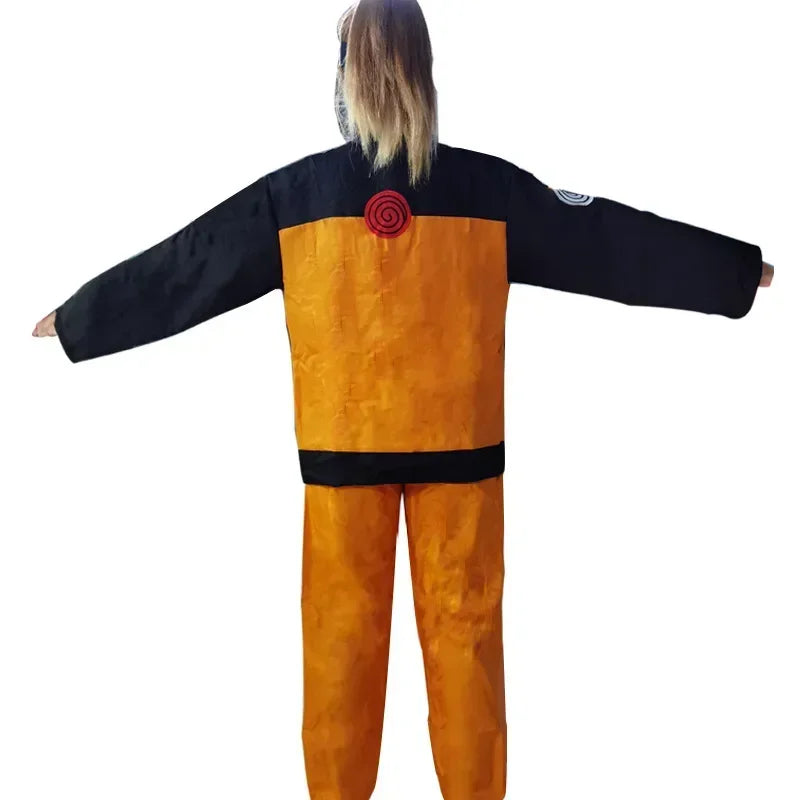 Anime Shippuden Cosplay Uzumaki Costume for Kids & Adults