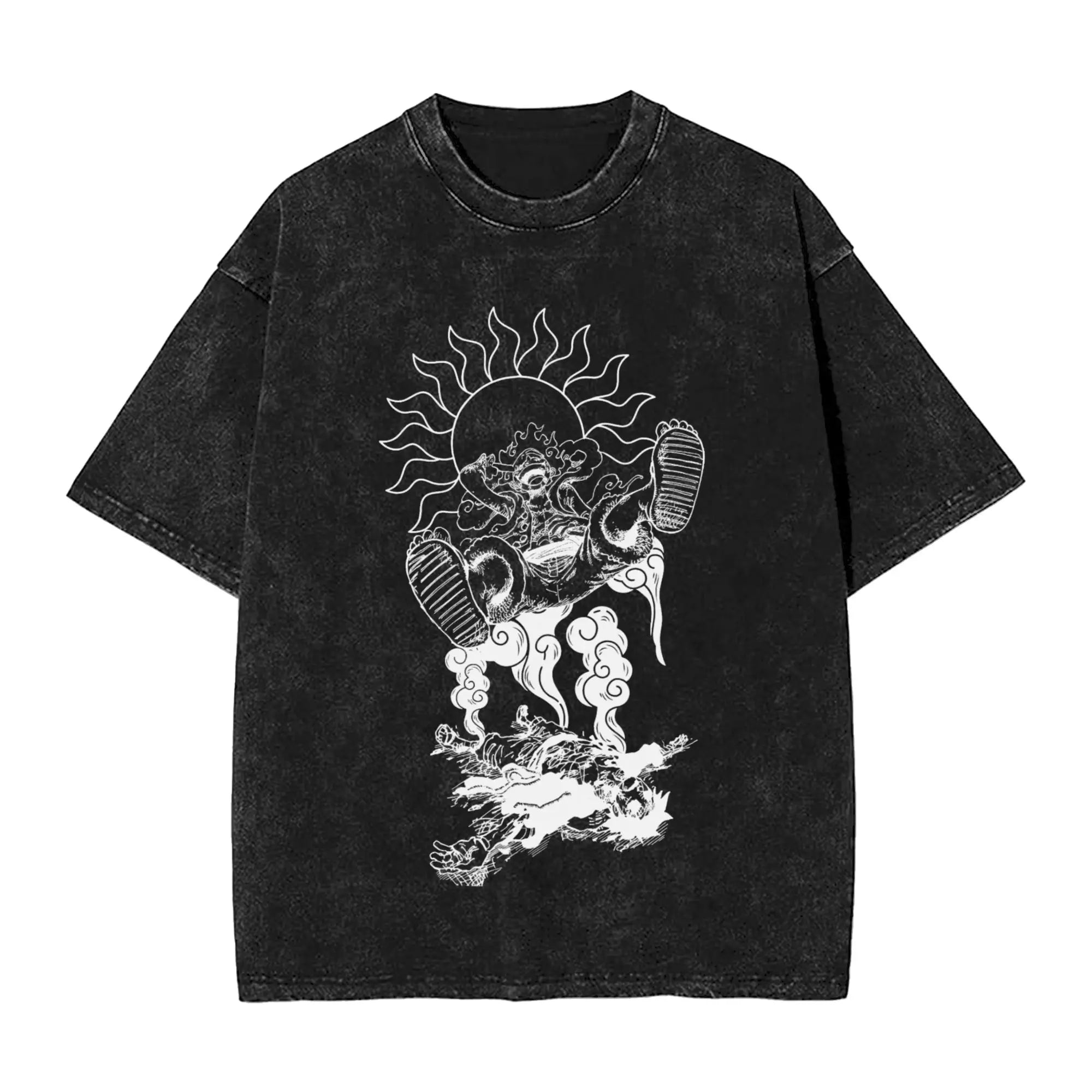 Vintage Cartoon Adventure T-Shirt for Men