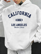 California Los Angeles Prints Male Hoody Hip Hop Multicolor Hoodies Fleece Fashion Pullovers Oversized Pocket Mens Clothes - cankarfashion