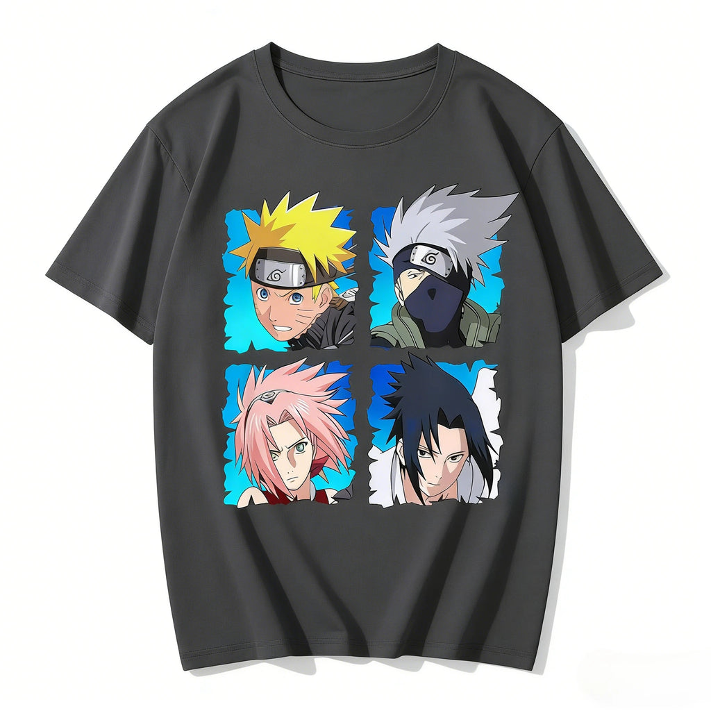 Naruto Team 7 Graphic T-Shirt for Men