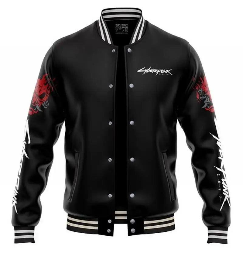 Anime One Piece Luffy Pattern Oversized Jacket