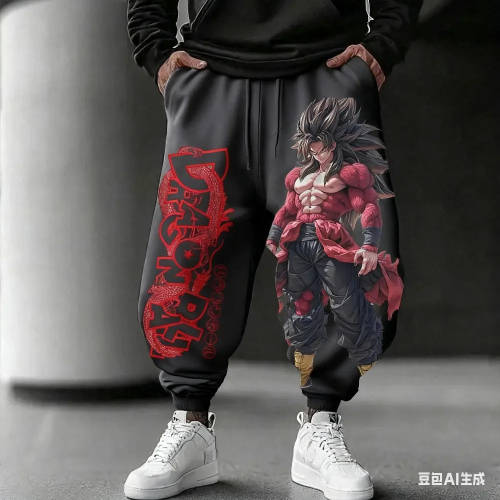 Anime Saiyan Dragon Ball Winter Sweatpants