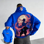 Devil Killer Kamado Tanjirou Hoodie - Unisex Anime Fashion